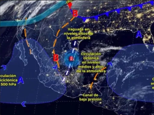 ALERTA POR LLUVIAS EN SAN LUIS, TAMAULIPAS Y NUEVO LEÓN