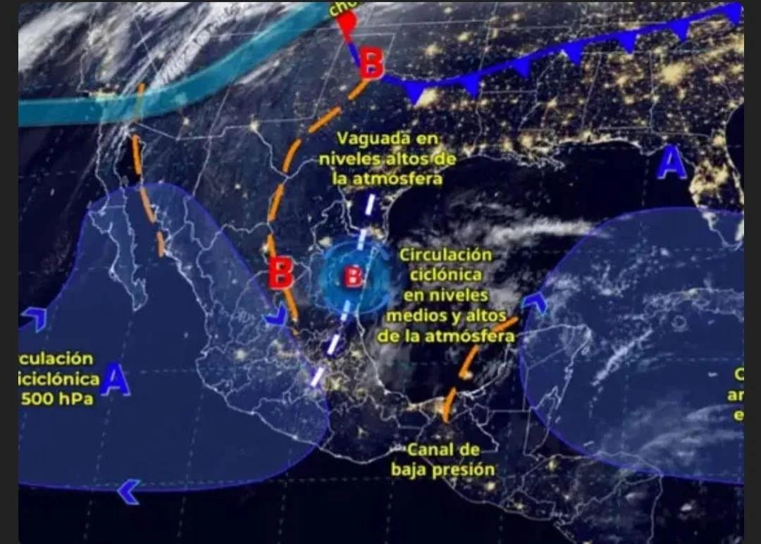 ALERTA POR LLUVIAS EN SAN LUIS, TAMAULIPAS Y NUEVO LEÓN