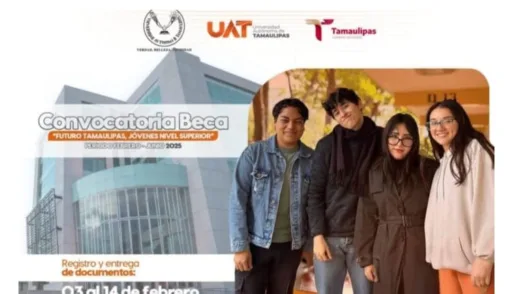 Difunde la UAT Convocatoria Beca Futuro Tamaulipas para Jóvenes de Nivel Superior