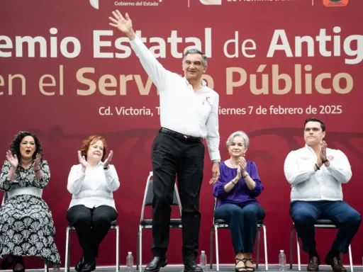 Gobernador Américo Villarreal Se Reúne con Comisionados del Observatorio Social Contra la Corrupción en Ciudad Victoria