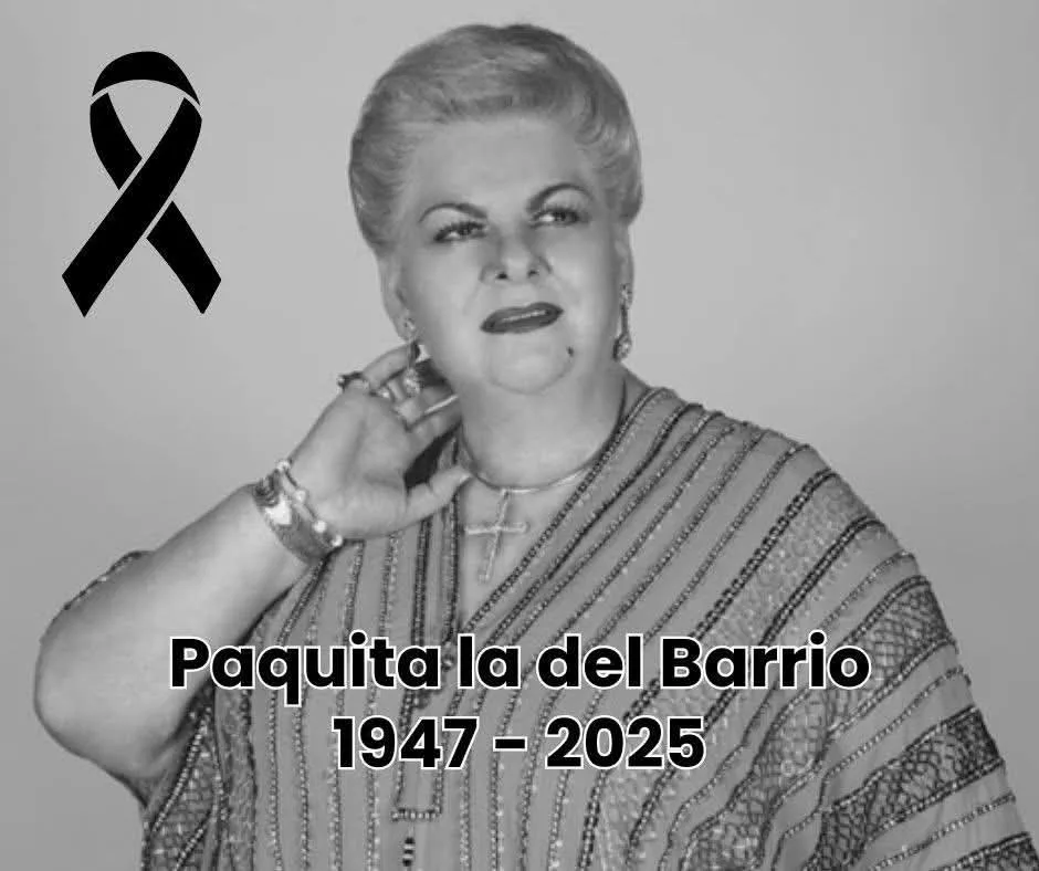 Fallece la Querida Cantante Paquita la del Barrio a los 77 Años ✝️