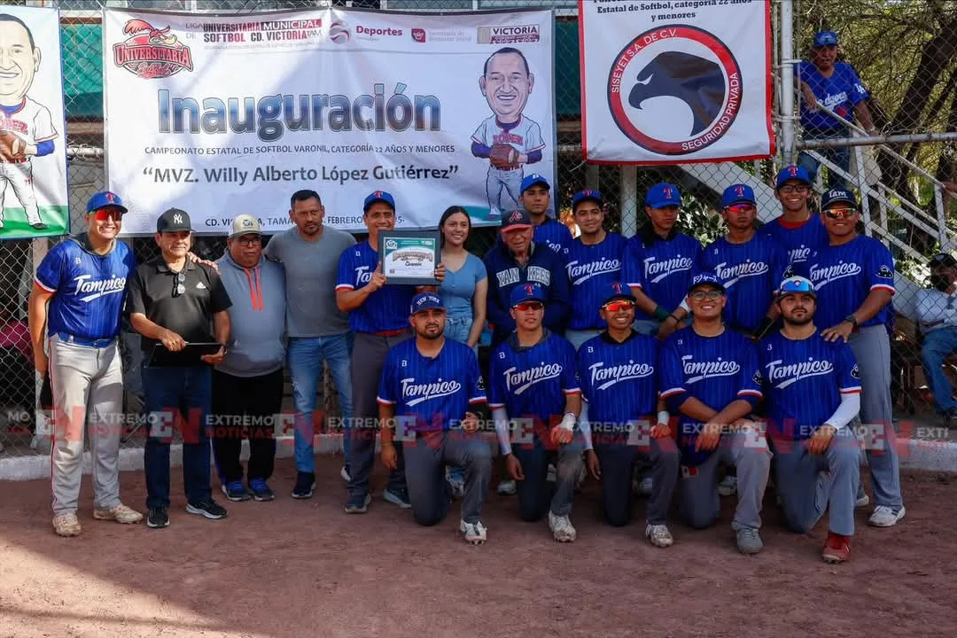 Tampico Se Corona en el Estatal de Sóftbol