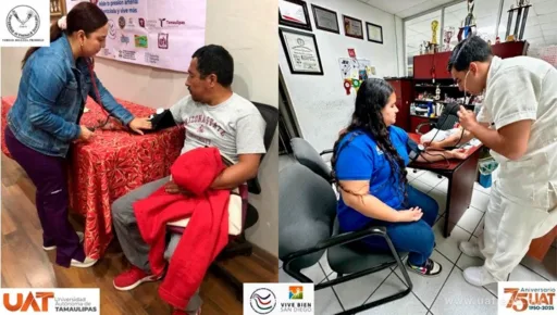 La Universidad Autónoma de Tamaulipas Participa en la Jornada de Salud "Ama Tu Corazón 2025"