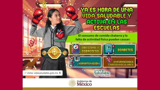 Estrategia “Vive Saludable, Vive Feliz” se Implementará en Más de 2,000 Escuelas de Tamaulipas