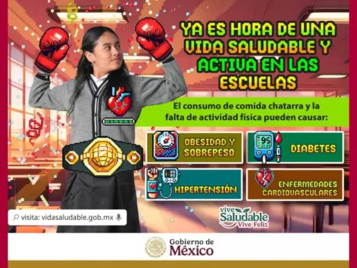 Estrategia “Vive Saludable, Vive Feliz” se Implementará en Más de 2,000 Escuelas de Tamaulipas