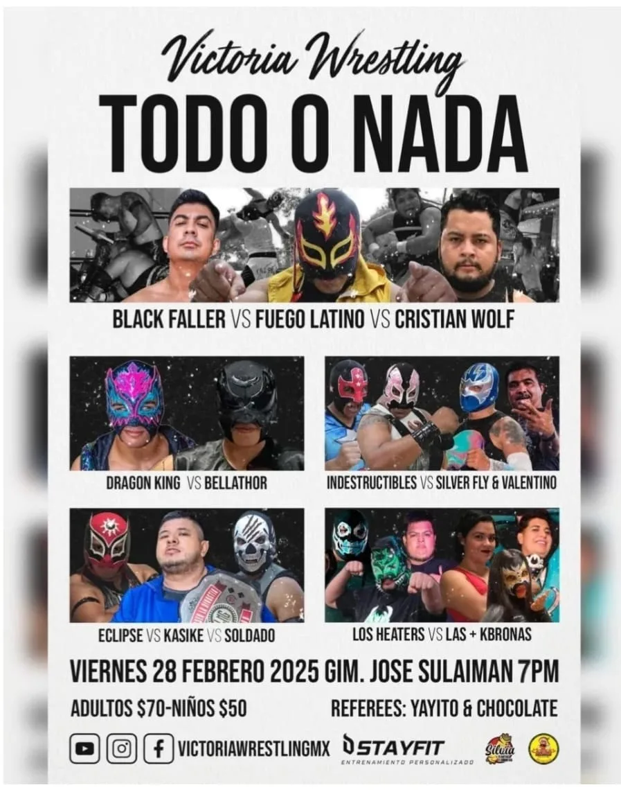Todo o Nada en la Sulaimán: Gran Función de Lucha Libre
