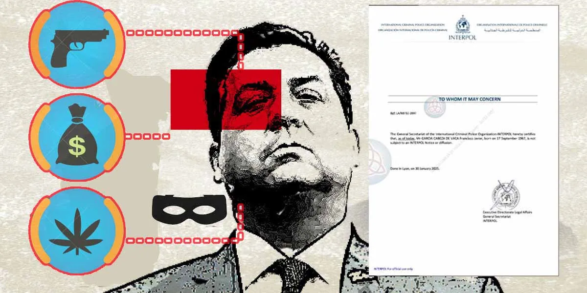 Interpol Anula Ficha Roja en Contra de Ex Gobernador del PAN, Cabeza de Vaca