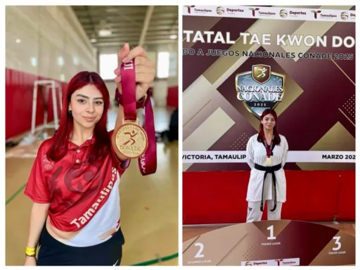 Alumna de la UAT Se Clasifica en Primer Lugar al Nacional de la CONADE en Taekwondo