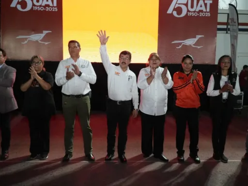 INAUGURA RECTOR CUADRANGULAR DE FÚTBOL POR EL 75 ANIVERSARIO DE LA UAT ⚽️