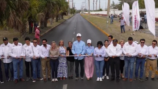Erasmo González inaugura 9 kilómetros de pavimentación en Ciudad Madero, una obra que transforma la vialidad y beneficia a la comunidad