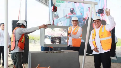 Inauguran en Altamira la primera piedra de la Planta de Tratamiento de Aguas Residuales, con una inversión de más de 500 millones de pesos