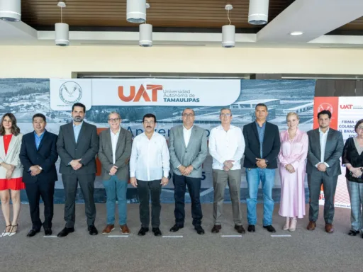Fortalece la UAT y Banco Santander su apoyo a la educación superior