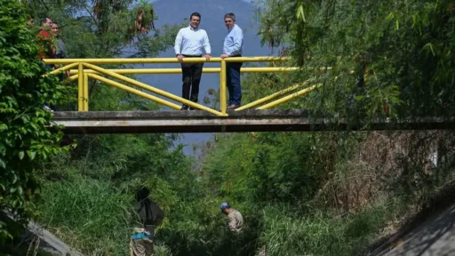 Alcalde Eduardo Gattás Báez recorre drenajes pluviales de Ciudad Victoria para prevenir inundaciones