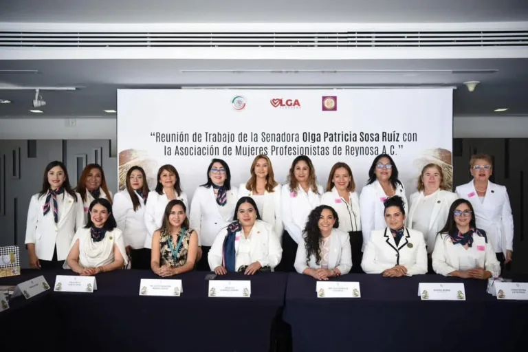 Mujeres profesionistas de Reynosa impulsoras de la paridad, destaca Olga Sosa en el Senado