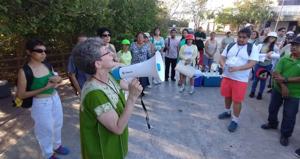 Protesta en Tampico: “Mangle sí, hoteles no”