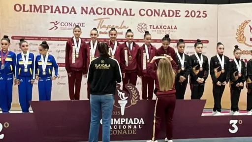 Gimnasia Rítmica de Tamaulipas logra Oro en Olimpiada Nacional CONADE 2025
