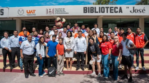 Rector de UAT Entrega Equipamiento en la Facultad de Educación y Humanidades