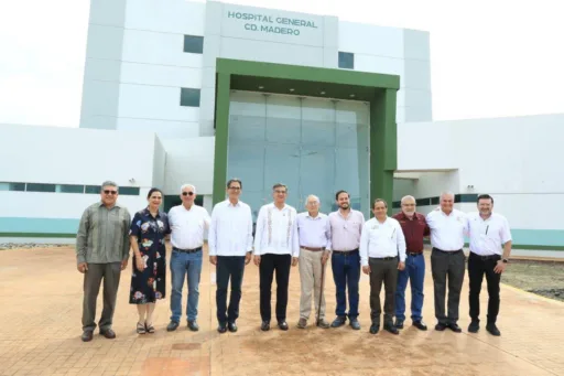 Avanza el Nuevo Hospital General de Ciudad Madero con 88% de obra terminada