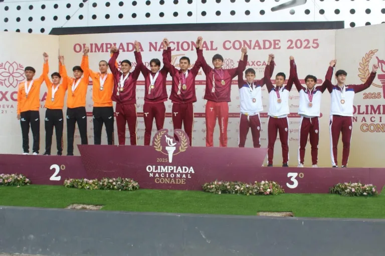 Tamaulipas rompe récord nacional en relevo combinado Sub-16 en Olimpiada 2025