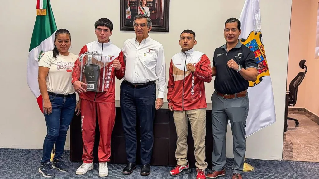 Tamaulipas respalda a David “La Amenaza” Torres rumbo a Los Angeles 2028