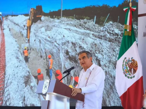 Inauguran la segunda línea del acueducto Guadalupe Victoria en Victoria