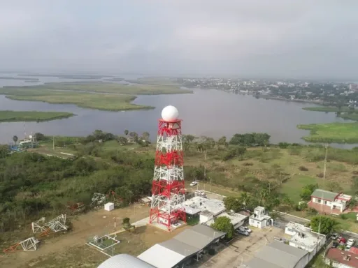 radar meteorológico de Conagua en Altamira