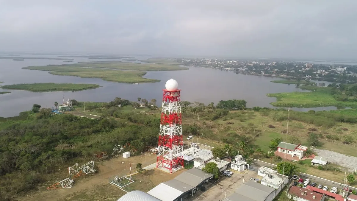 radar meteorológico de Conagua en Altamira