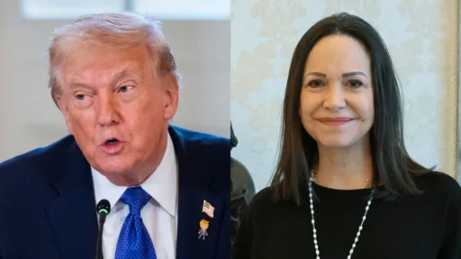 donald trump y maria corina machado