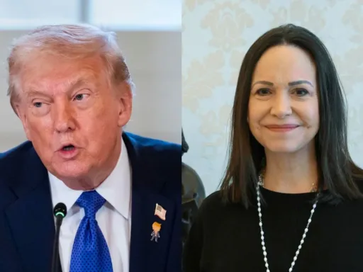 donald trump y maria corina machado